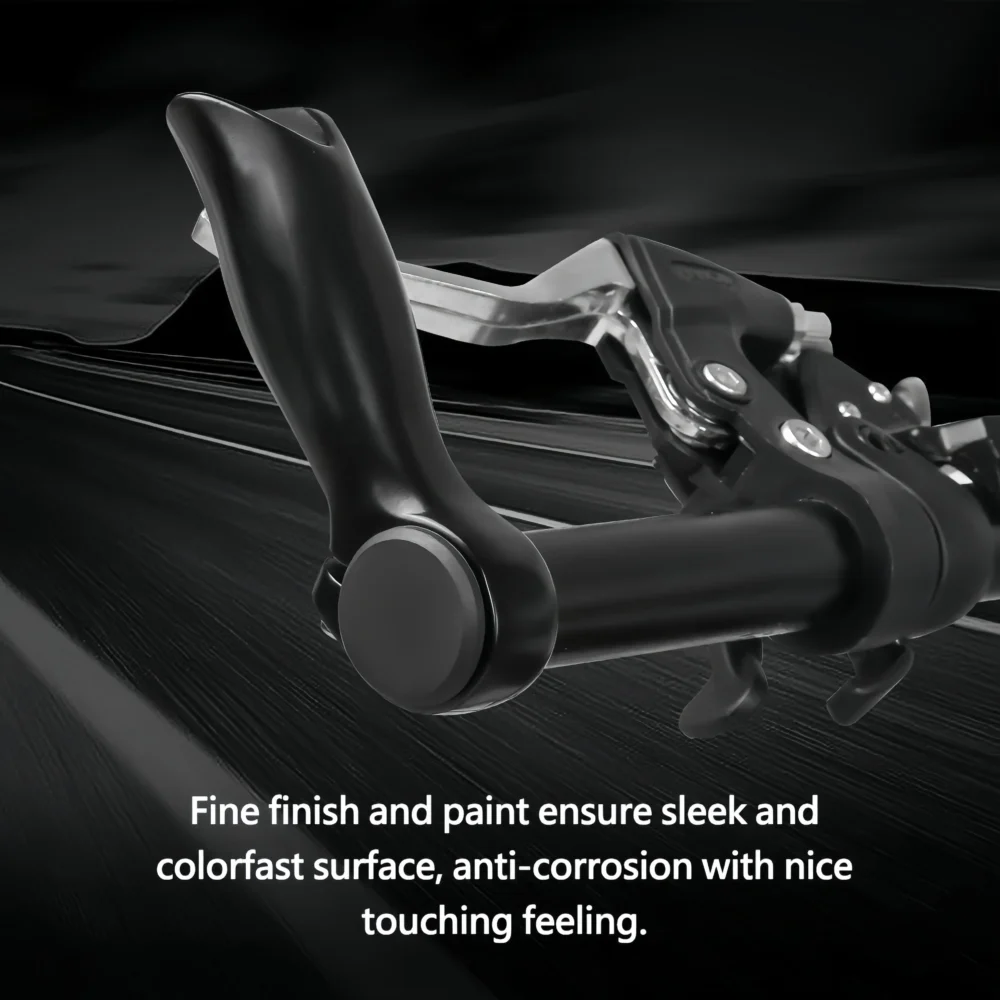 TCF201-7 Bull Bars MTB, Ergo Handlebars Alloy Ends, Bar for MTBs Road City Folding Bikes