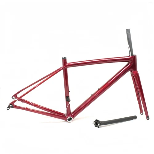 TCF218-3 Thru-axle Disc Brake 680g Supperlight Carbon Fiber Road Frame