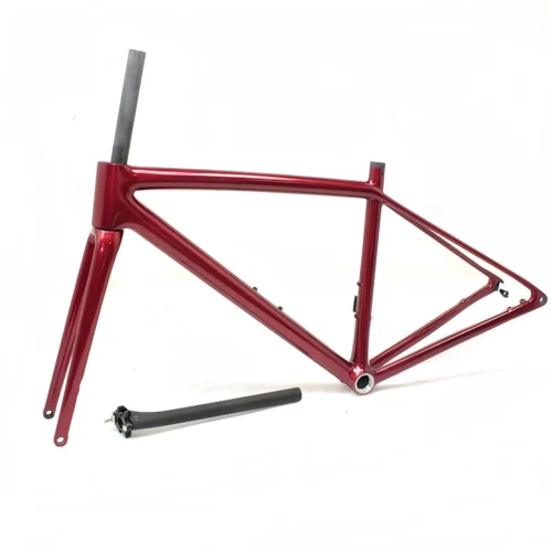 TCF218-4 Thru-axle Disc Brake 680g Supperlight Carbon Fiber Road Frame
