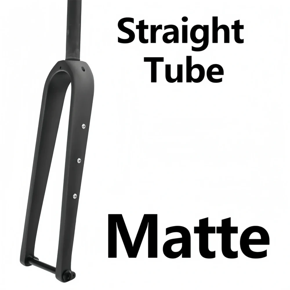 700C Full Carbon Gravel Bicycle Rigid Fork Disc Brake Thru Axle Road Bike Fork