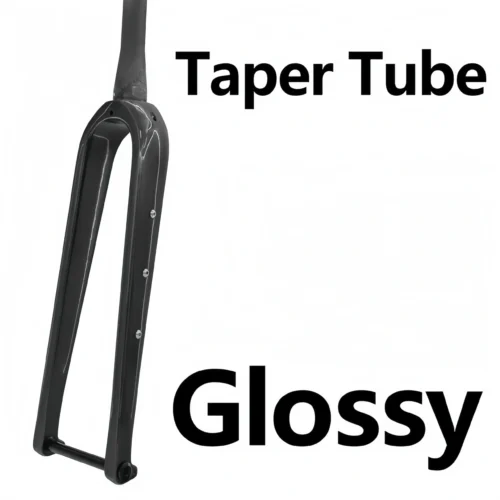 700C Full Carbon Gravel Bicycle Rigid Fork Disc Brake Thru Axle Road Bike Fork