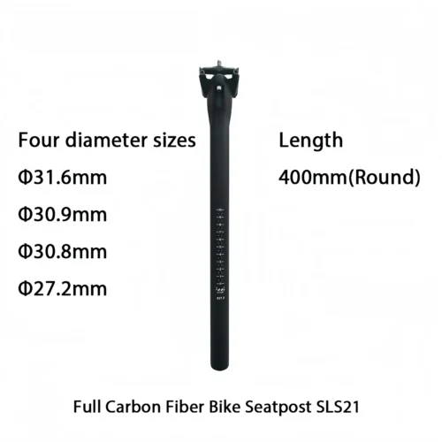 MTB Bike Seatpost Zero offset 27.2mm/31.6mm x 400mm Mountain Bicycle Seat Post