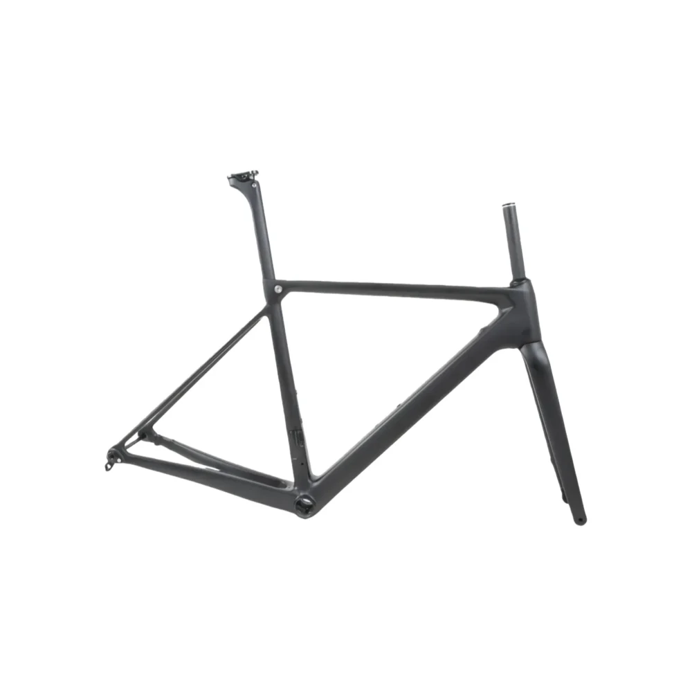 TCF227-1 T1000 carbon fiber disc brake road frame bike frame lightweight design