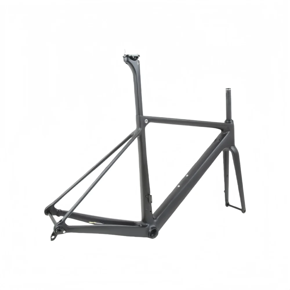 TCF227-4 T1000 carbon fiber disc brake road frame bike frame lightweight design