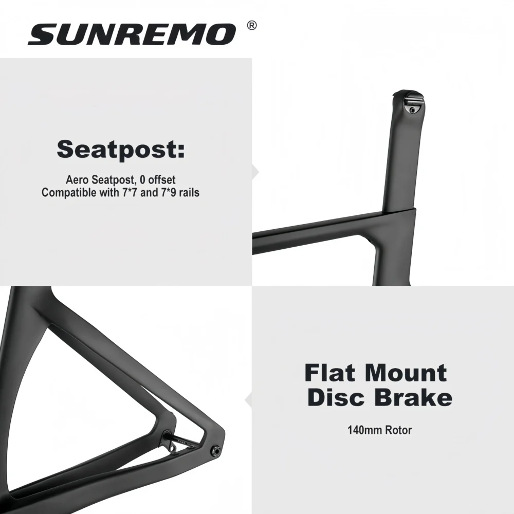 TCF230-5 SR-M08 T1000 Carbon Mountain Bike Frame UDH Hanger 12x148mm Boost Travel 110mm 29er Hardtail MTB Carbon Frame