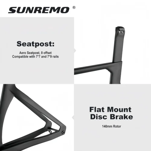 TCF230-5 SR-M08 T1000 Carbon Mountain Bike Frame UDH Hanger 12x148mm Boost Travel 110mm 29er Hardtail MTB Carbon Frame