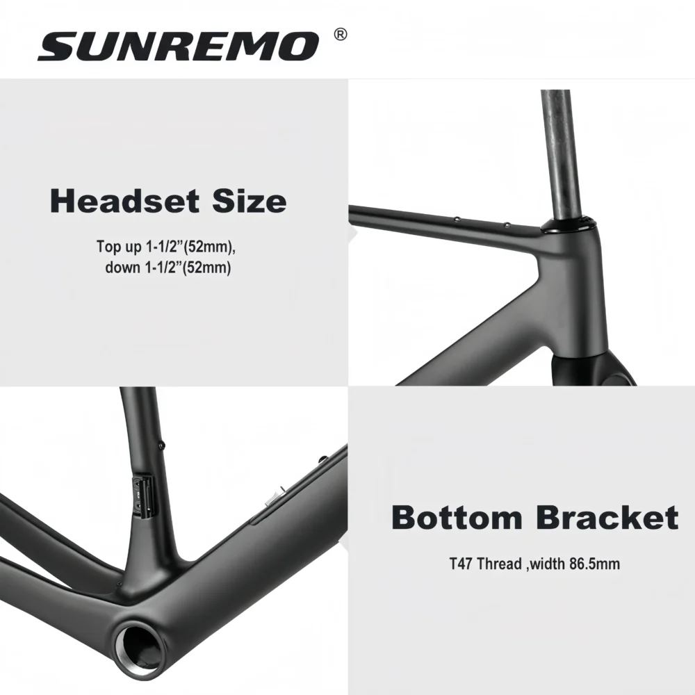 G026 Full Internal Cable Carbon Gravel Bike Frame 2026 New Down Tube Storage Box UDH Hanger Gravel Bicycle Frameset