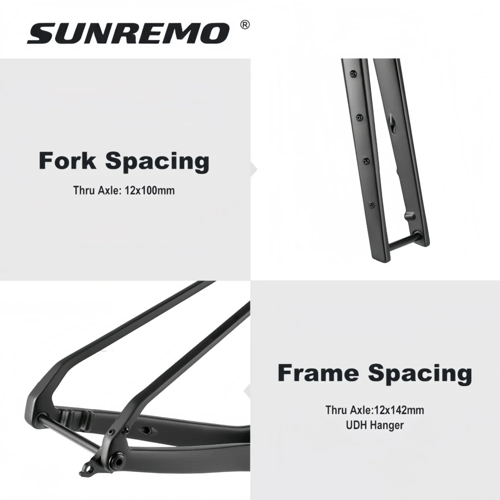 G026 Full Internal Cable Carbon Gravel Bike Frame 2026 New Down Tube Storage Box UDH Hanger Gravel Bicycle Frameset