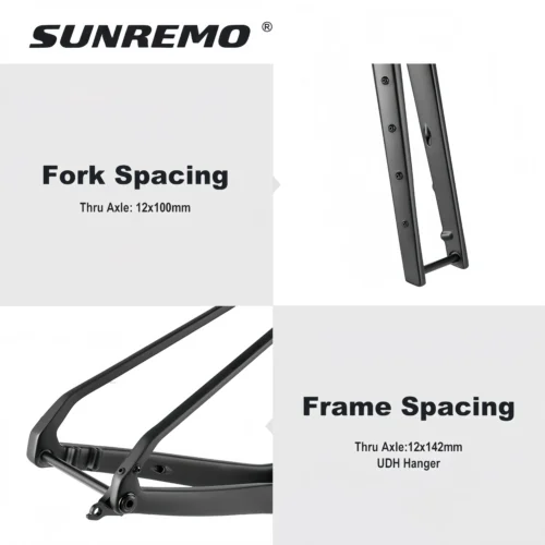 G026 Full Internal Cable Carbon Gravel Bike Frame 2026 New Down Tube Storage Box UDH Hanger Gravel Bicycle Frameset