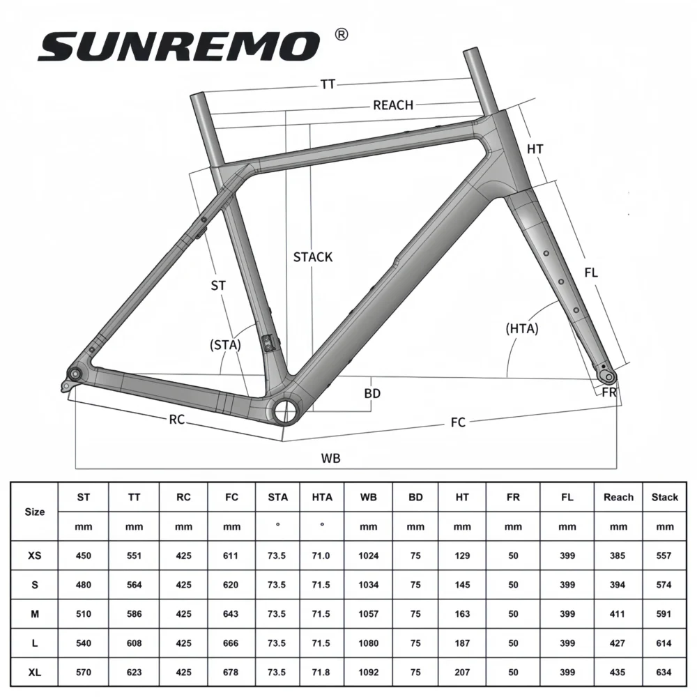 G068 Race Gravel Bike Frame 700x47C UDH Hanger T47 BB Aero Gravel Bicycle Carbon Frameset