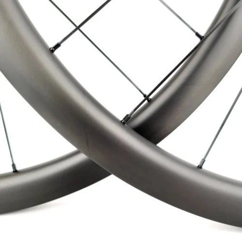 700C Road Bike Disc Brake Carbon Wheels 25 Width 35mm Depth Tubeless Center Lock