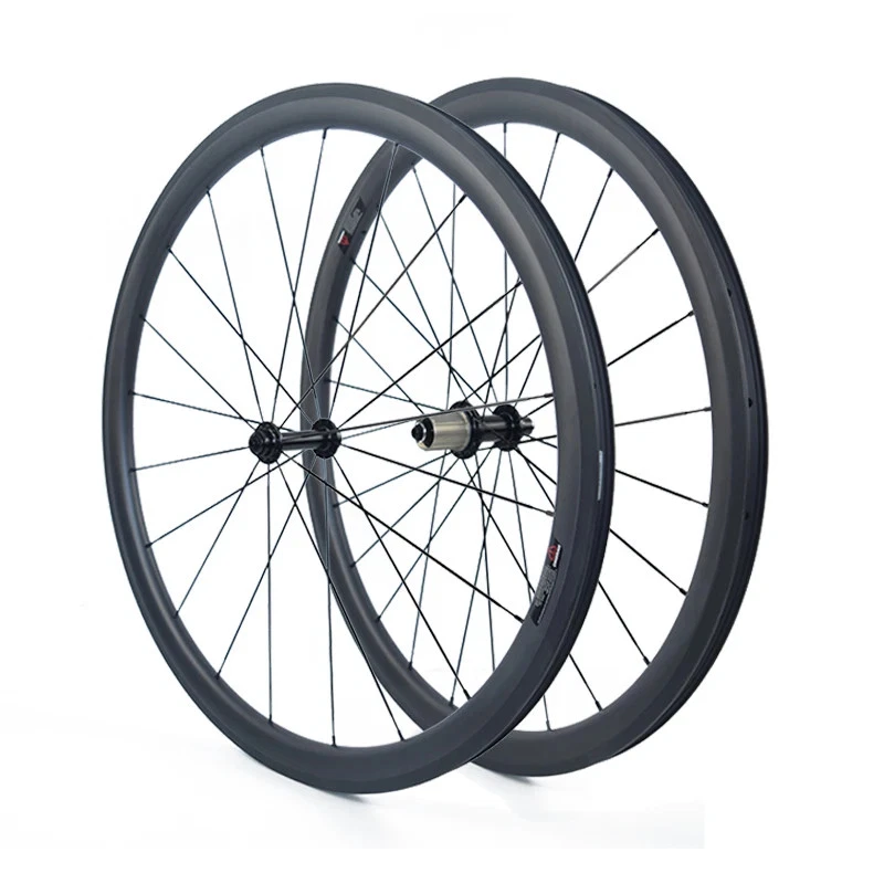 700c Road Bike Rim Brake Wheels 35/38/45/55mm Depth Full Carbon Fiber Wheelest