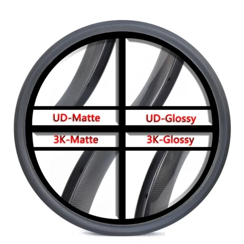 700c Road Bike Rim Brake Wheels 35/38/45/55mm Depth Full Carbon Fiber Wheelest