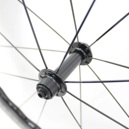 700C Road Bike Carbon Wheelset Clincher Tubeless 65mm Depth 25mm Width V Brake