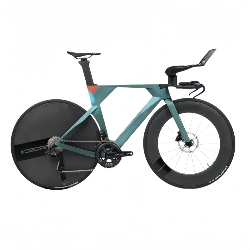 TT-VEGA Closed Carbon Wheel UCI Aerodynamic Integrated Carbon Frame 700C Disc Brake Time Trial Road Bicycle