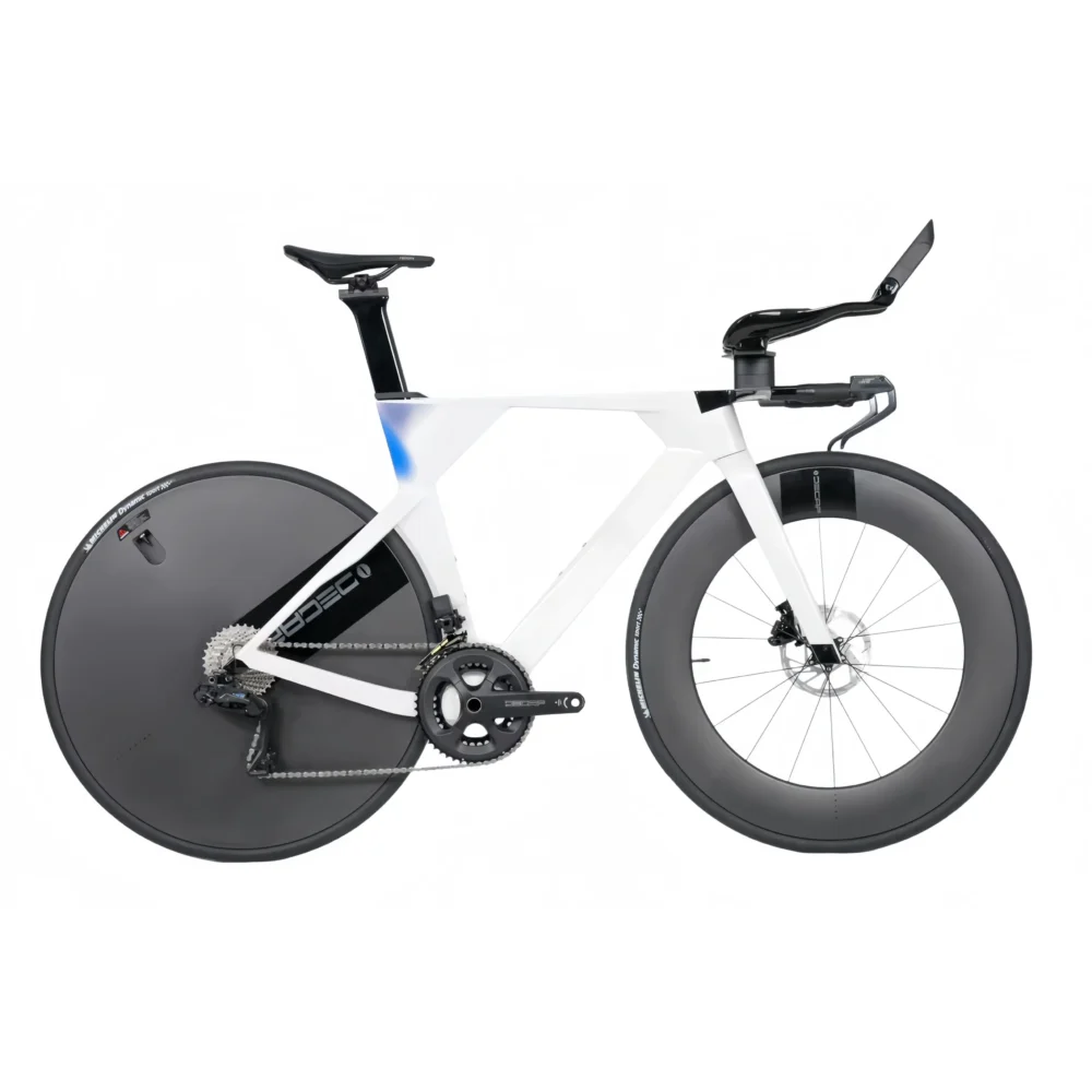 TT-VEGA Closed Carbon Wheel UCI Aerodynamic Integrated Carbon Frame 700C Disc Brake Time Trial Road Bicycle