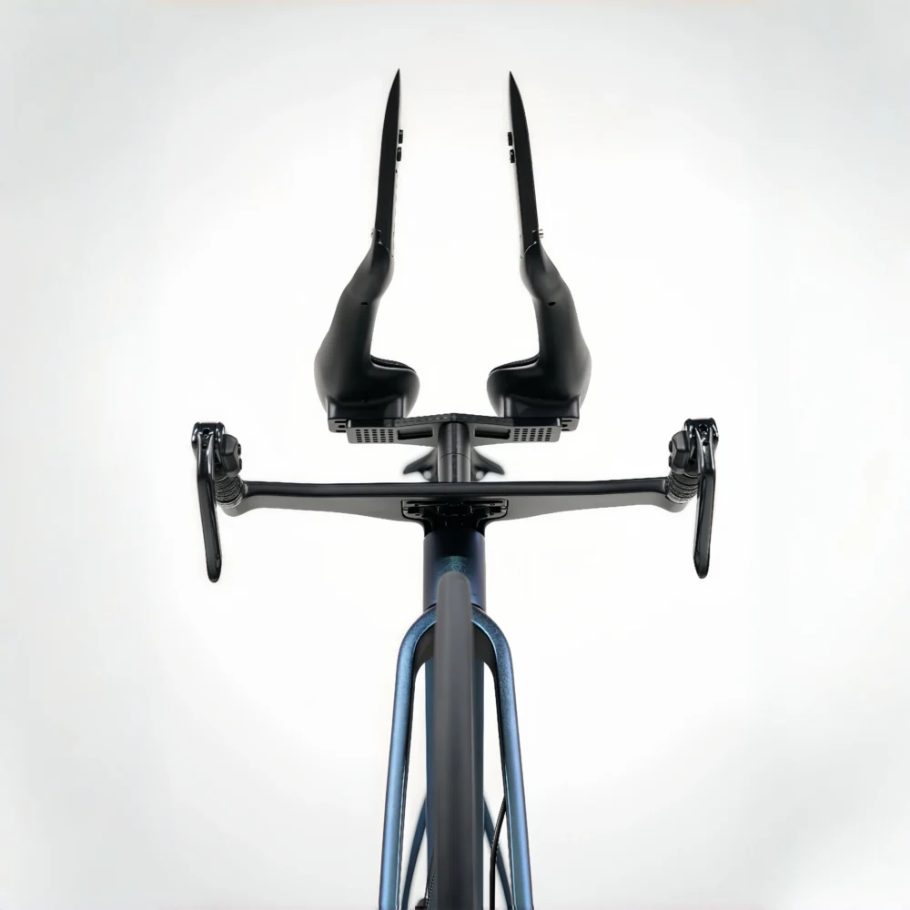 TT-VEGA Closed Carbon Wheel UCI Aerodynamic Integrated Carbon Frame 700C Disc Brake Time Trial Road Bicycle