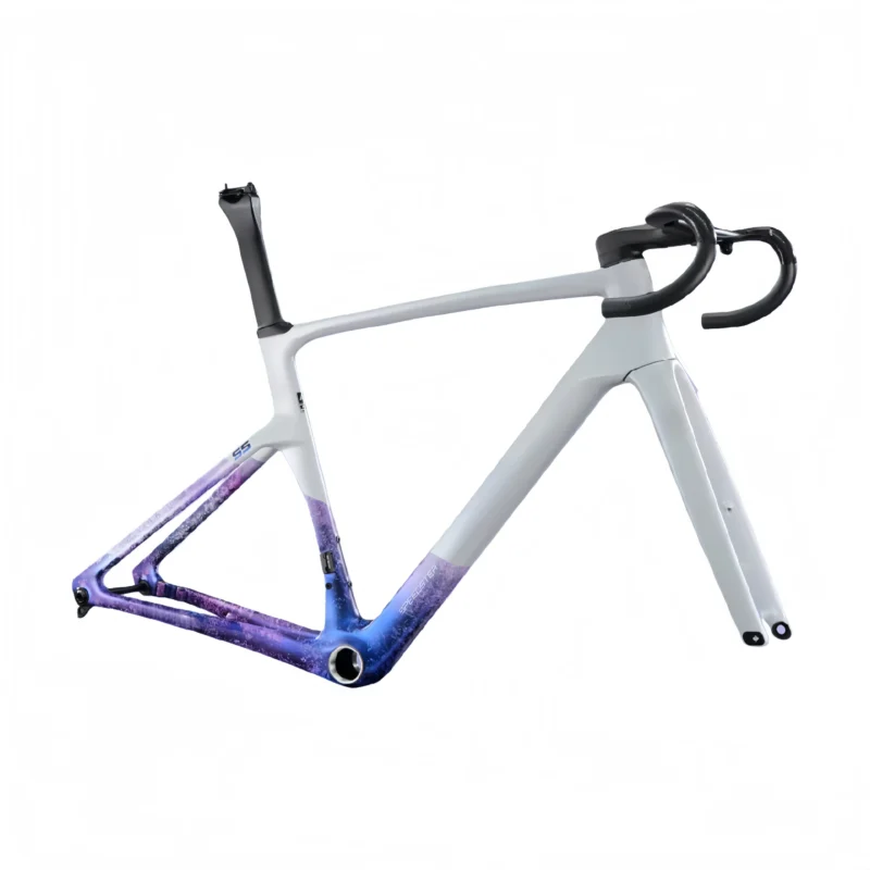 2026 New Aerodynamic Road Bike Frame Set T1100 SR
