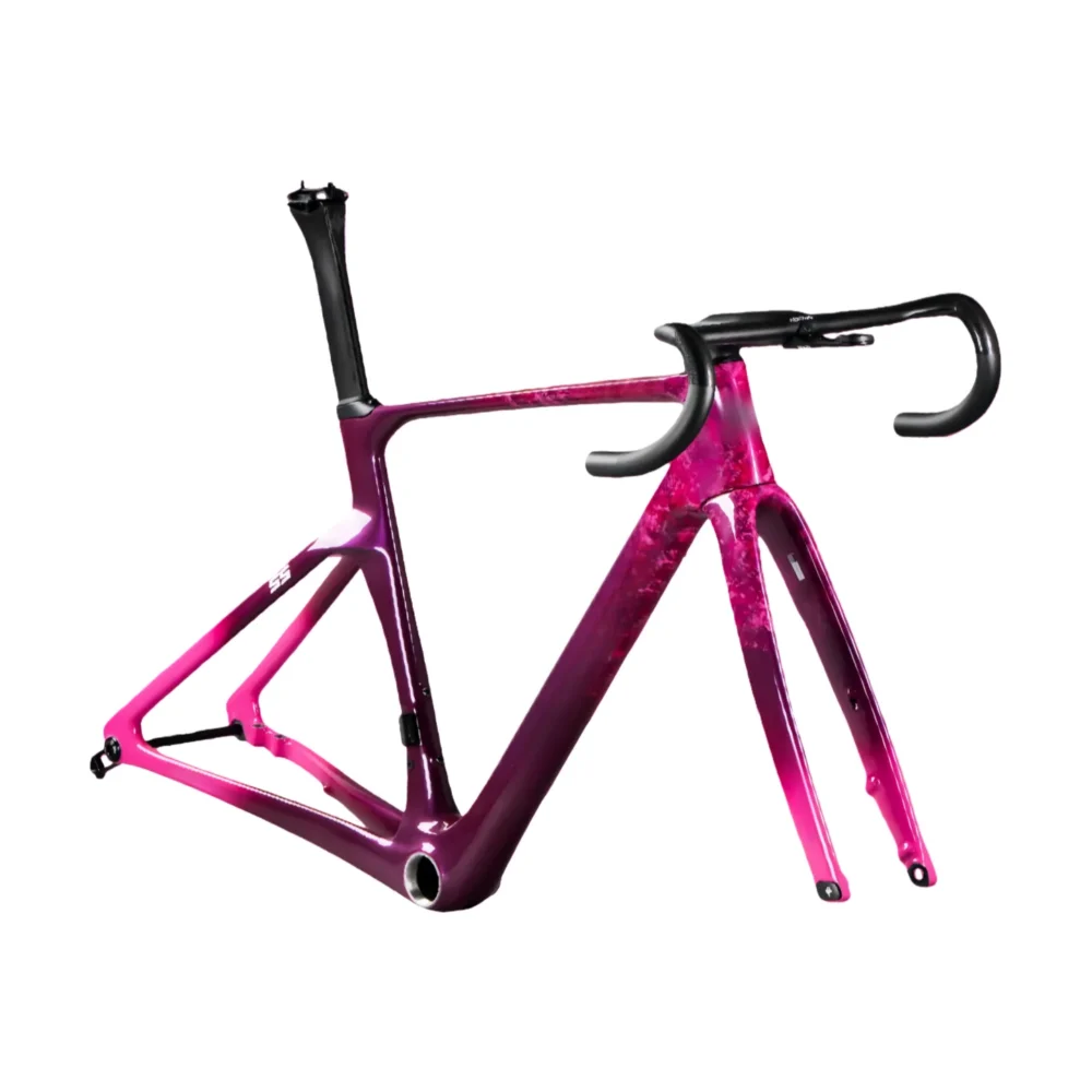 TCF506-3 2026 New Aerodynamic Road Bike Frame Set T1100 SR