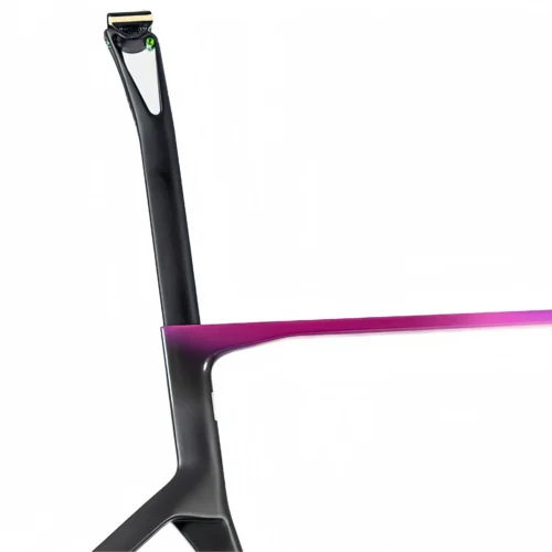 Dreamy Purple High-end Carbon Fiber Aerodynamic Bicycle Frame