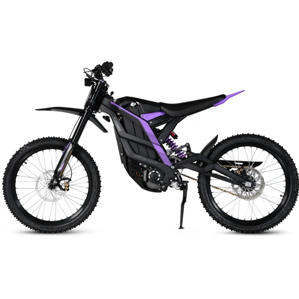 Electric Off-road Motorcycle | Sunremo Falcon-pro (Black+red)