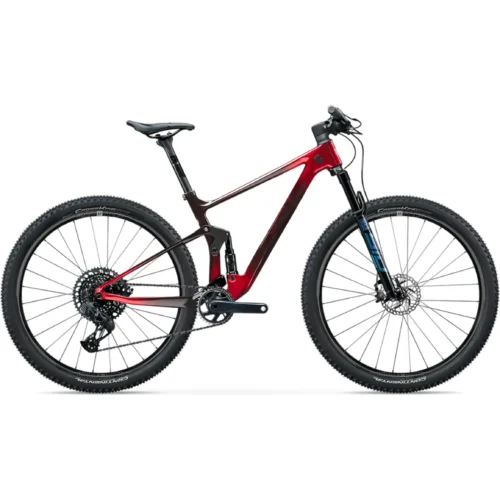Full-Suspension Mountain Bike - Torayca T1000/T800 Carbon Frame, 428mm Short Chainstays, 29-inch Wheels