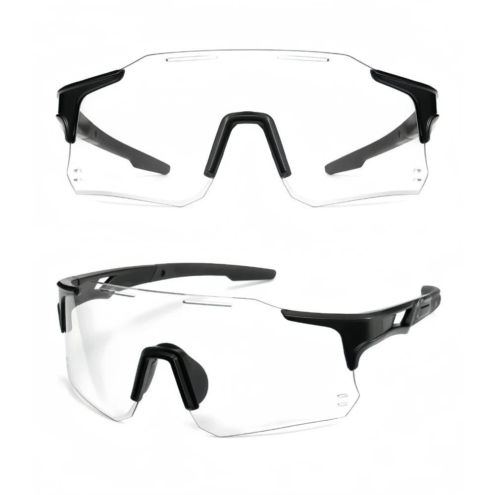 Outdoor Cycling Glasses Photochromic Glasses Daytime and Nighttime