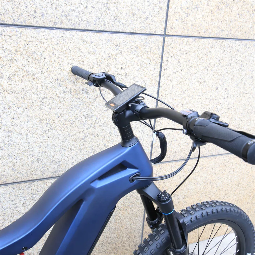 9 Speed Emtb 1000W Central Motor Full Suspension Mountain Bike Fast Speed Dirt Bike For Adults