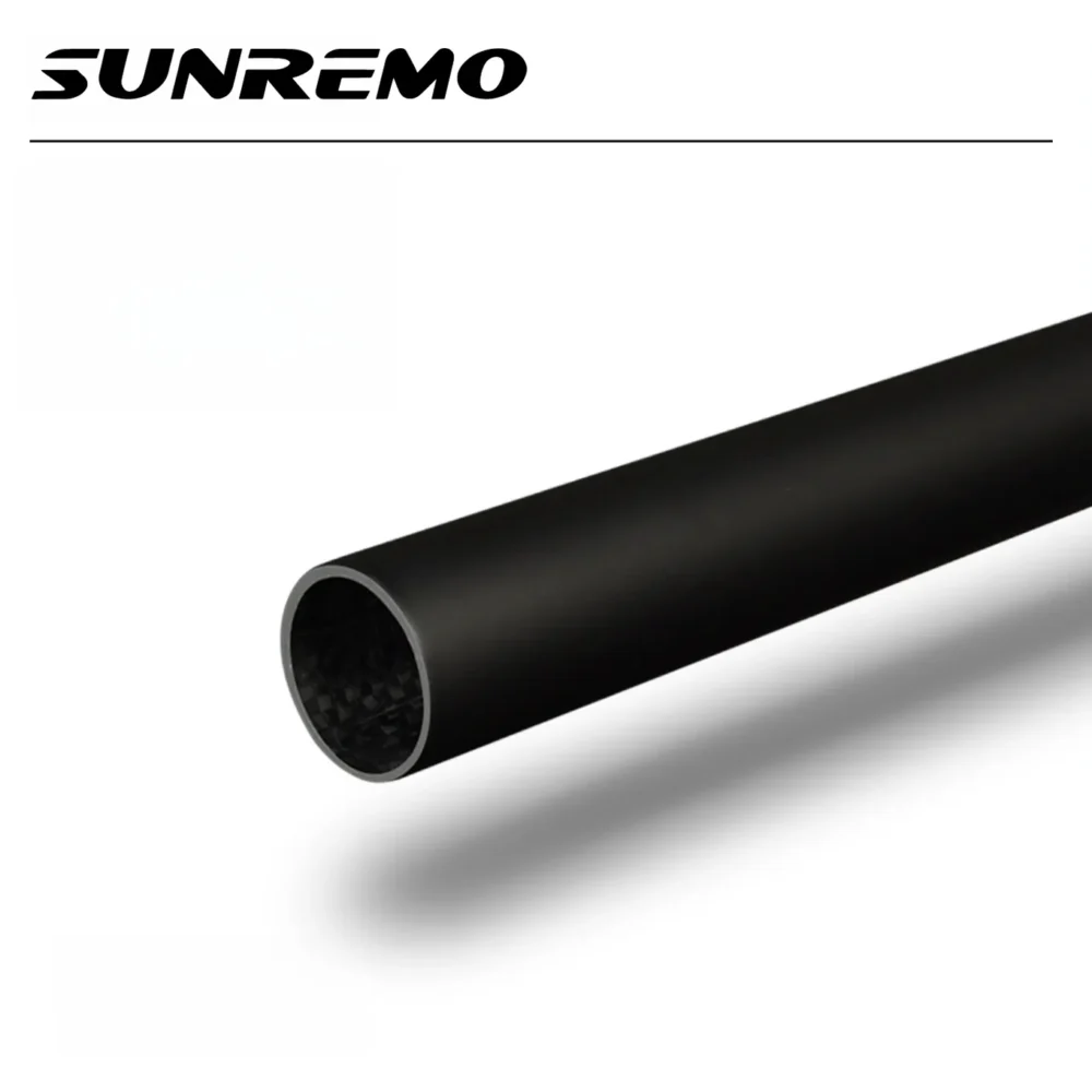 Carbon fiber aero seatpost, available in 27.2mm, 30.8mm, and 31.6mm diameters, suitable for road and mountain bikes