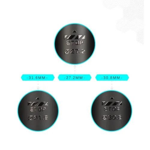 Carbon fiber aero seatpost, available in 27.2mm, 30.8mm, and 31.6mm diameters, suitable for road and mountain bikes