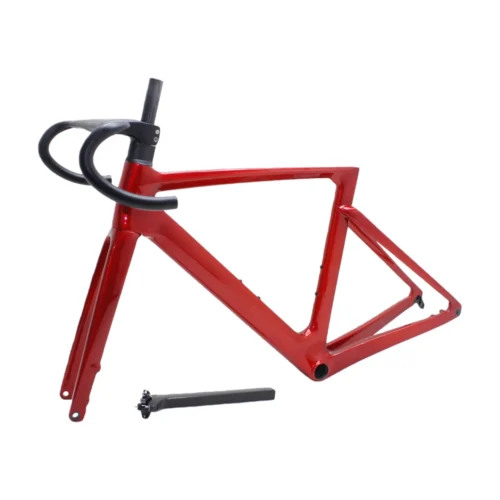 CRF36-02 All Internal Cable Carbon Fiber Aero Road Frame Thru-axle Disc Brake