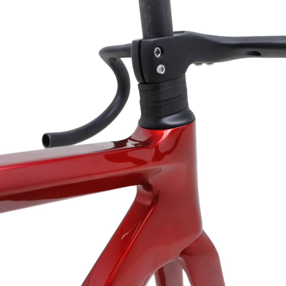 CRF36-05 All Internal Cable Carbon Fiber Aero Road Frame Thru-axle Disc Brake