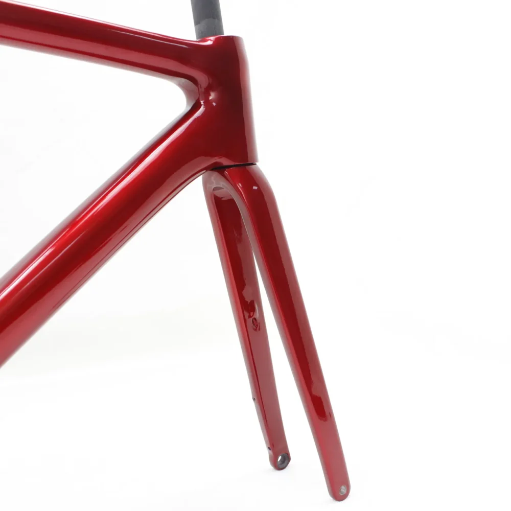 Thru-axle All Internal Cable Supperlight Carbon Fiber Disc Brake Road Bike Frame