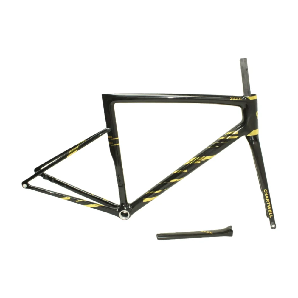 Fiber Climbing Lightweight Edition Front and Rear Dual Disc Brake Highway Frame