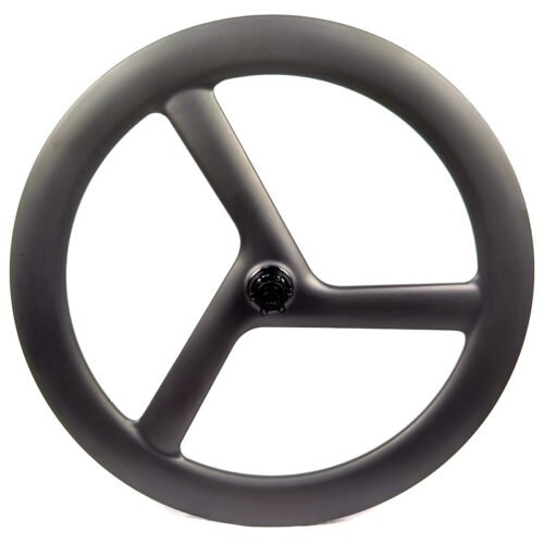 ZR3 China 3 Spoke Bike Wheels 700C OEM Carbon Tri Spoke Wheelset