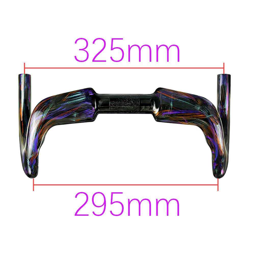 2026 Fixed All-Carbon Wire-Drive Track Bike Handlebars, Drop Bars, Fixed Gear Handlebars, Painted Version