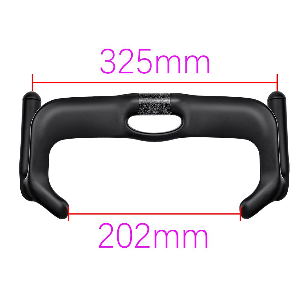 2026 Sprint Professional Racing Full Carbon Fiber Track Bike Handlebars (Fixed Gear)