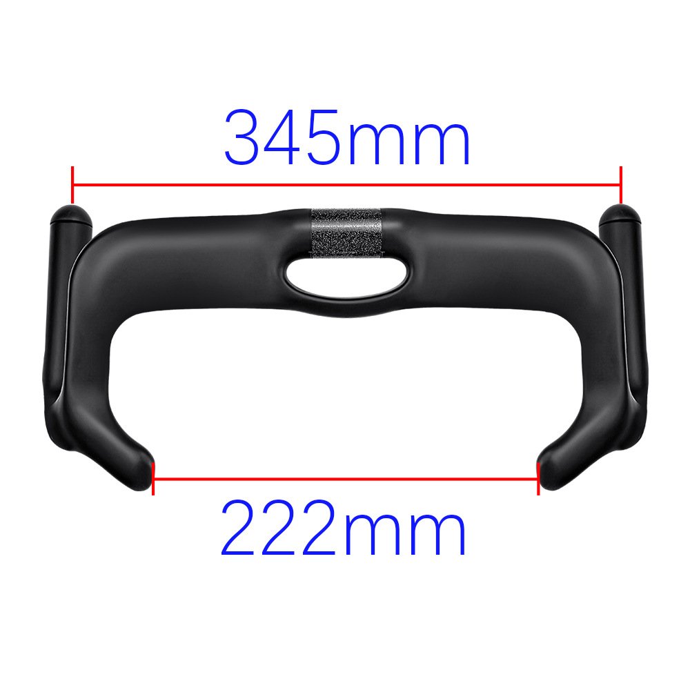 2026 Sprint Professional Racing Full Carbon Fiber Track Bike Handlebars (Fixed Gear)