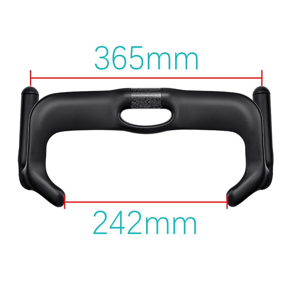 2026 Sprint Professional Racing Full Carbon Fiber Track Bike Handlebars (Fixed Gear)