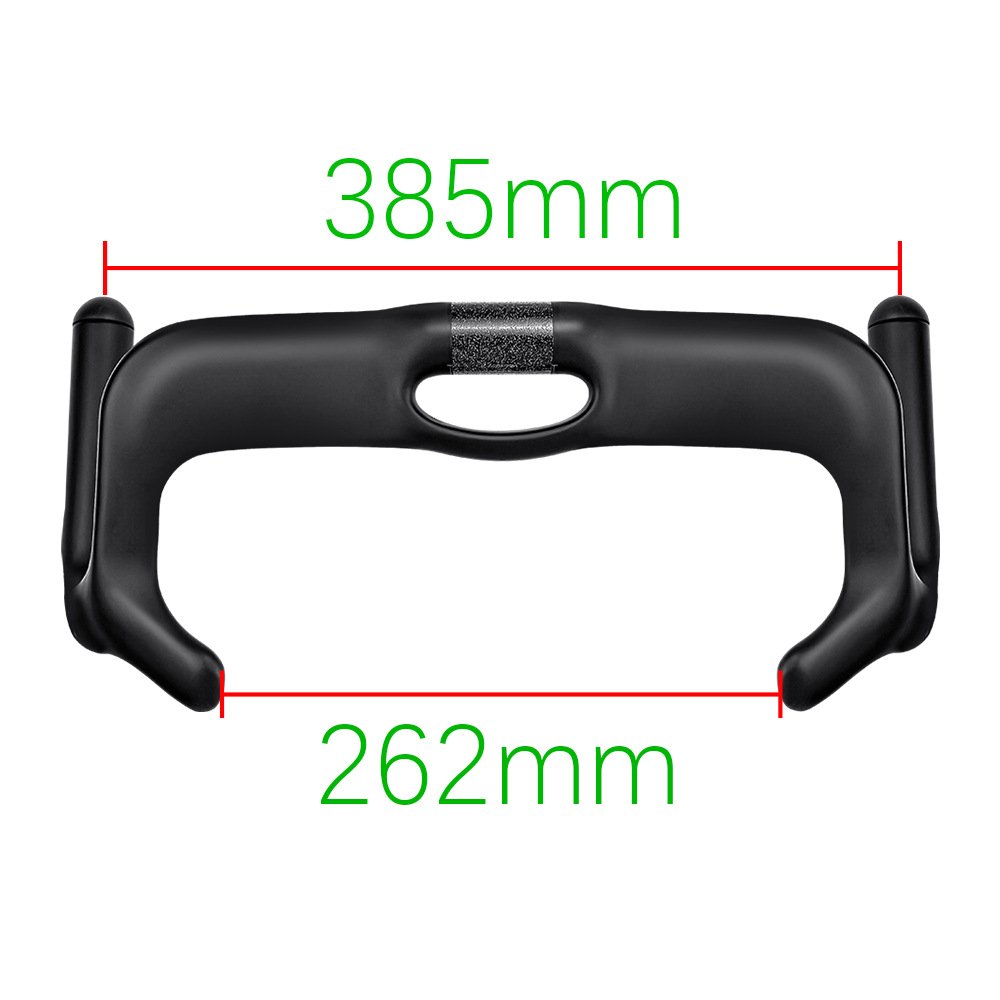 2026 Sprint Professional Racing Full Carbon Fiber Track Bike Handlebars (Fixed Gear)