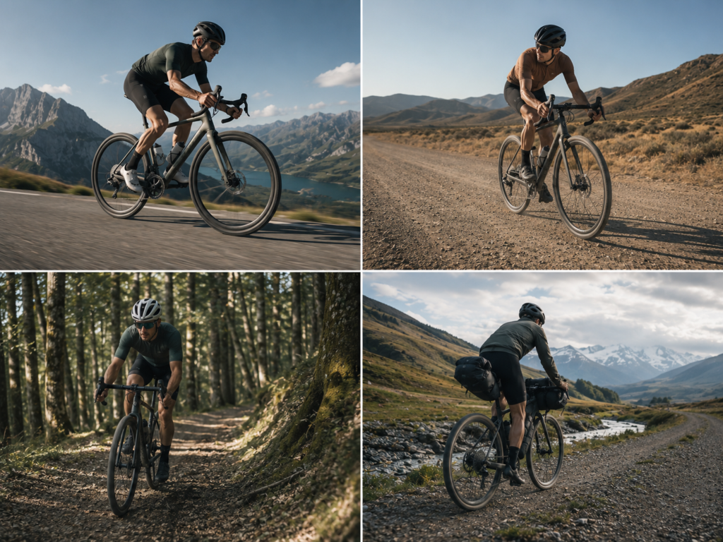 Diverse mountain bike adventures