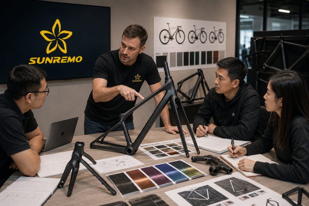 Engineering design meeting for bicycles