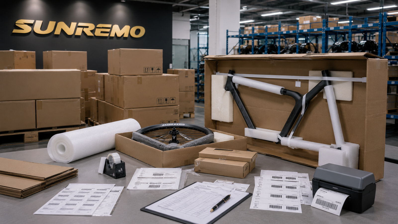 `Bicycle export packaging and labeling review for importers